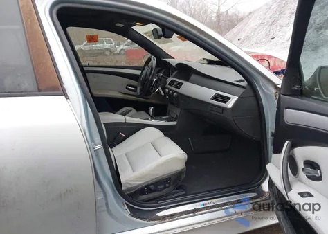 2008 BMW M5 from USA, damaged, VIN WBSNB93558CX09845